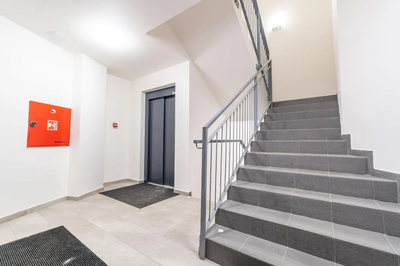 Brand New Two Room Apartment #26 With Free Secure Parking Close To Center Prag
