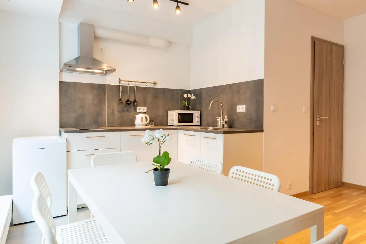 Brand New Two Room Apartment #26 With Free Secure Parking Close To Center Prag